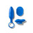 Platanomelon Mobi Vibrator Paare Blau