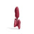 Platanomelón Vibrador Mobi Vibrador Parejas Burdeos