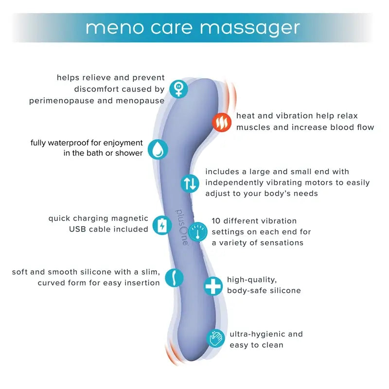 Plusone Menopause Massagegerät, 1 Stück