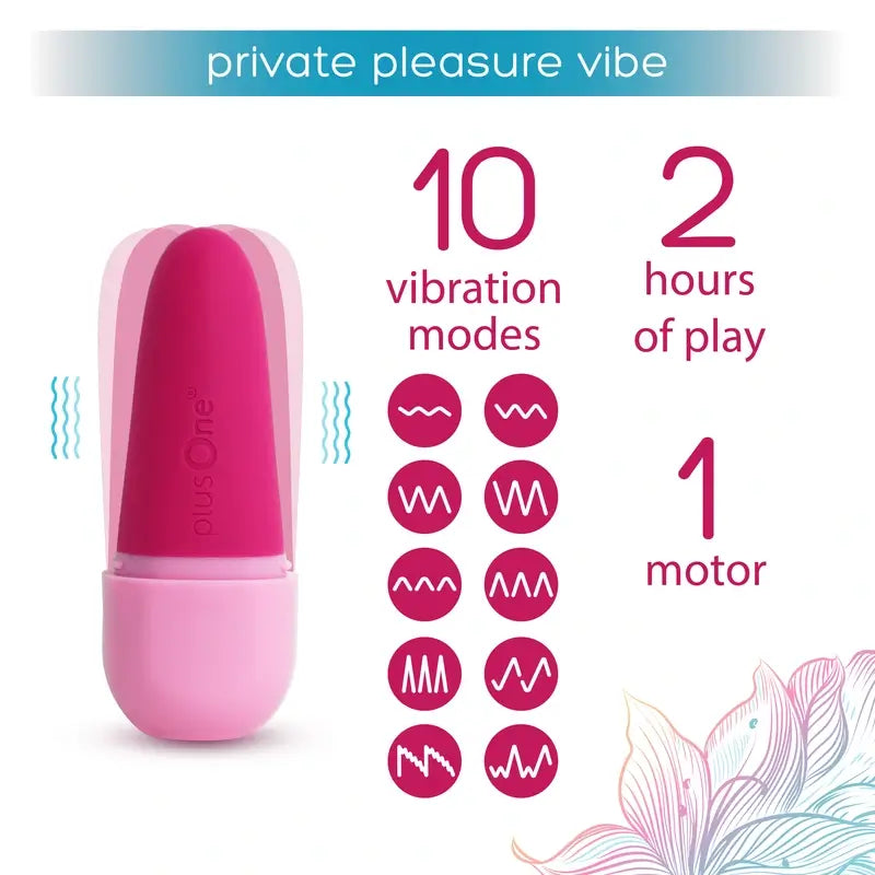 Plusone Private Pleasure Vibe , 1 Stück.