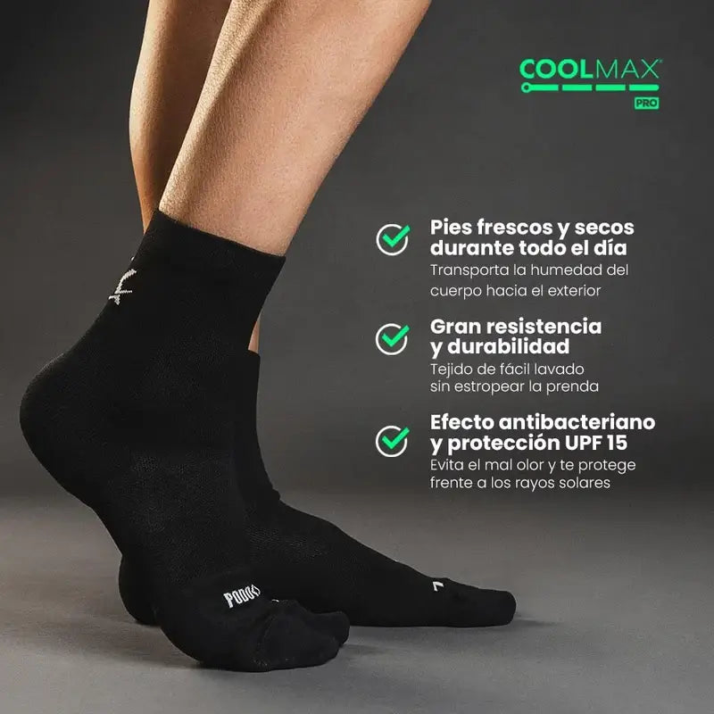 Podoks Komfort Socken H3 Schwarz