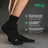 Podoks Komfort Socken H3 Schwarz