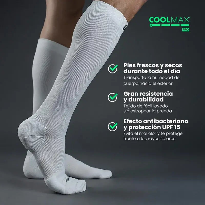 Podoks Müde Beine Socken H6 Weiß