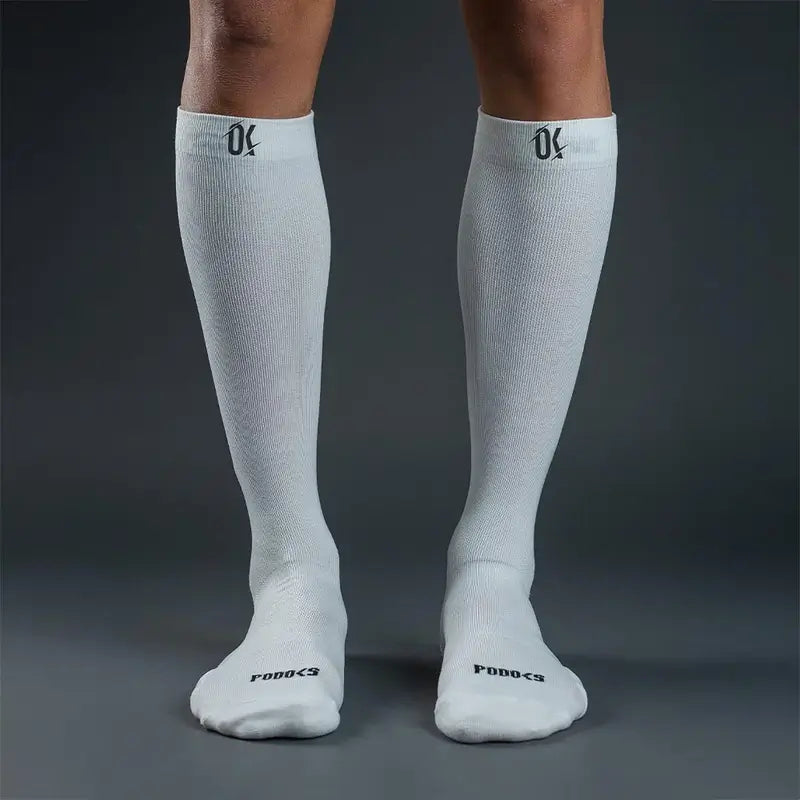 Podoks Müde Beine Socken H6 Weiß