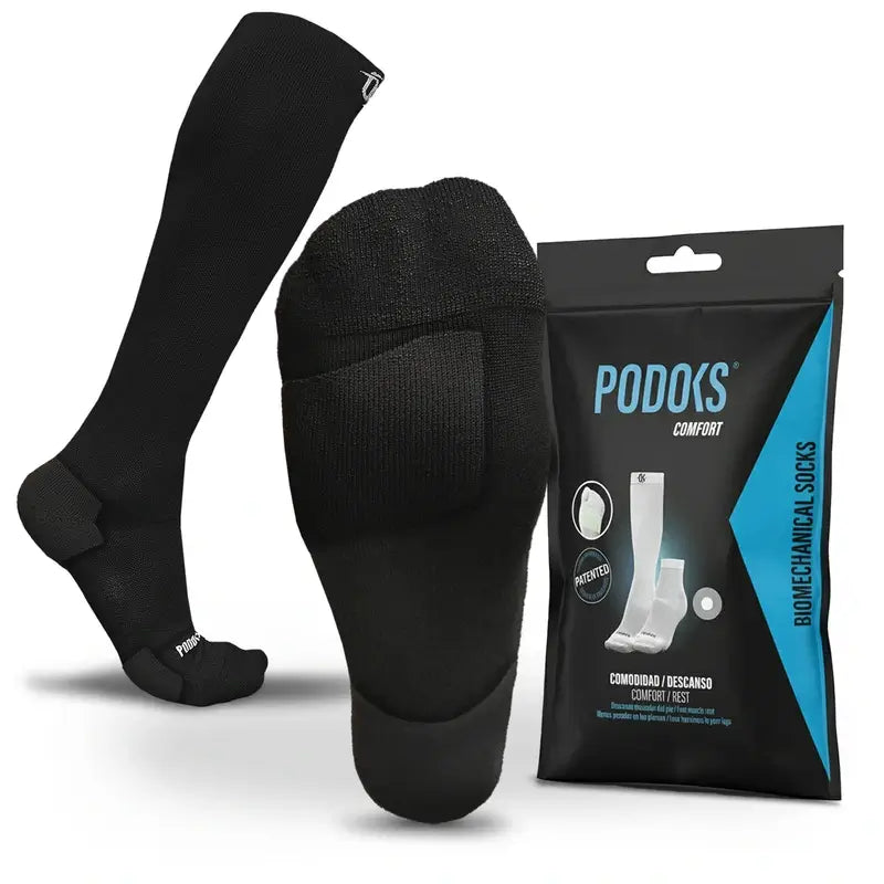 Podoks Müde Beine Socken H6 Schwarz