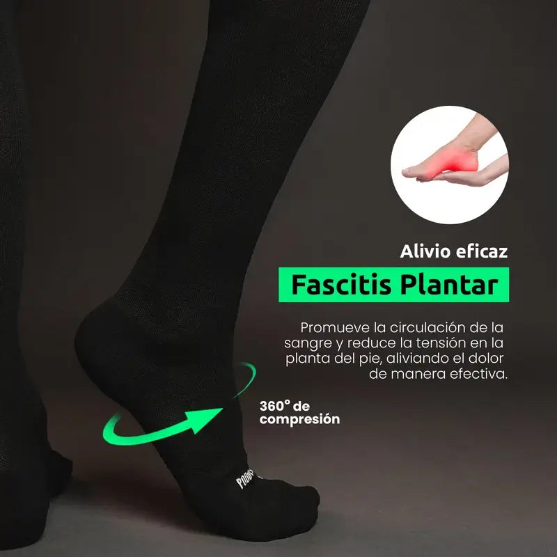 Podoks Müde Beine Socken H6 Schwarz