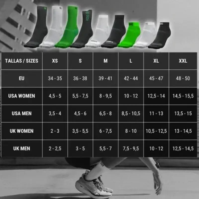 Podoks Running Knöchel Socken H2 Weiß