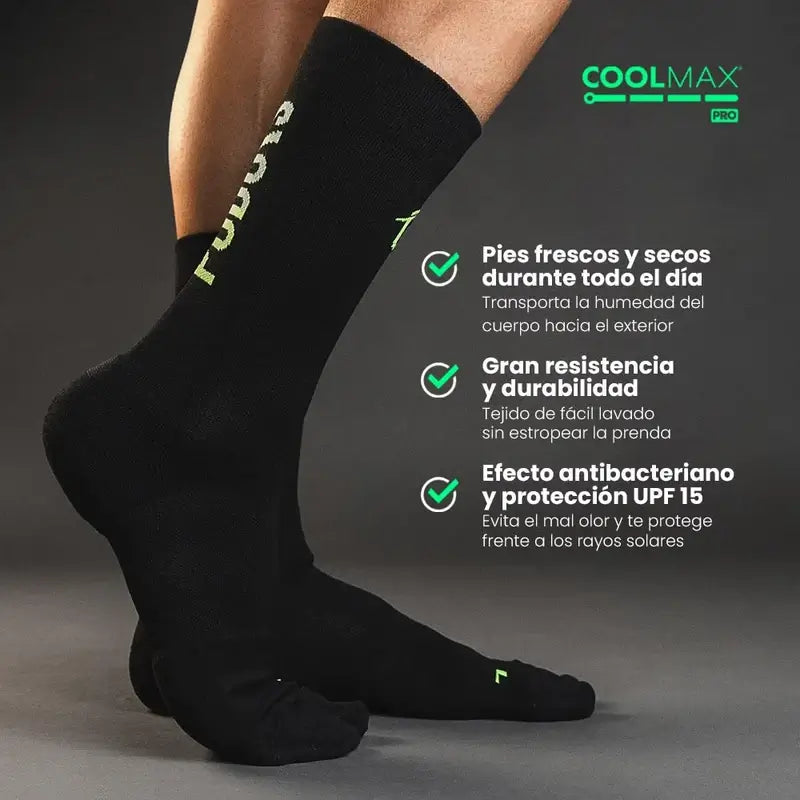 Podoks High Running Socken H5 Schwarz
