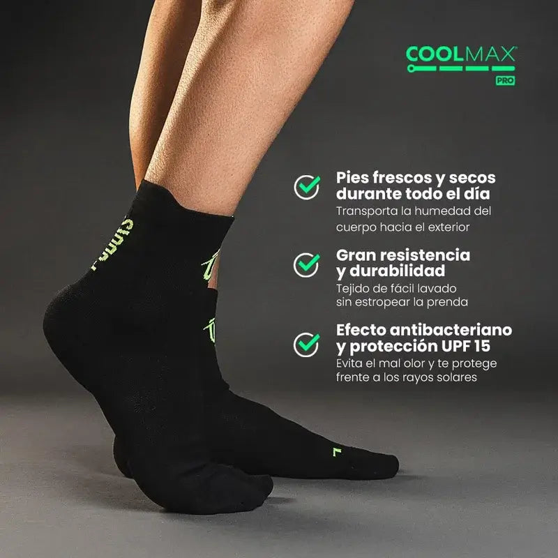 Podoks Running Socken H3 Medium Schwarz