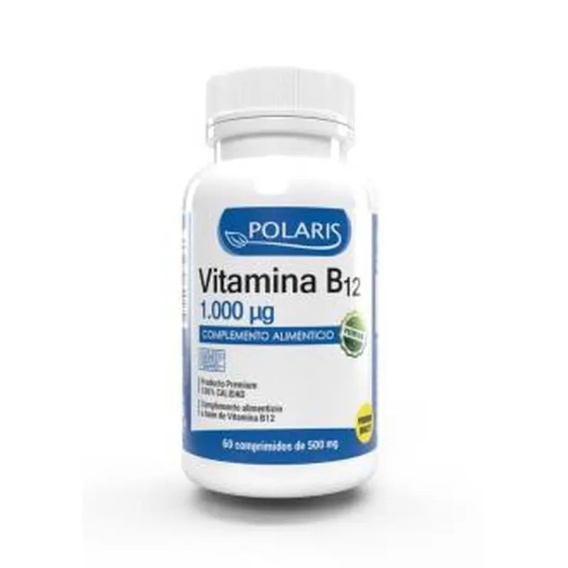 Polaris Vitamin B12 1000Mcg. 60Caps.