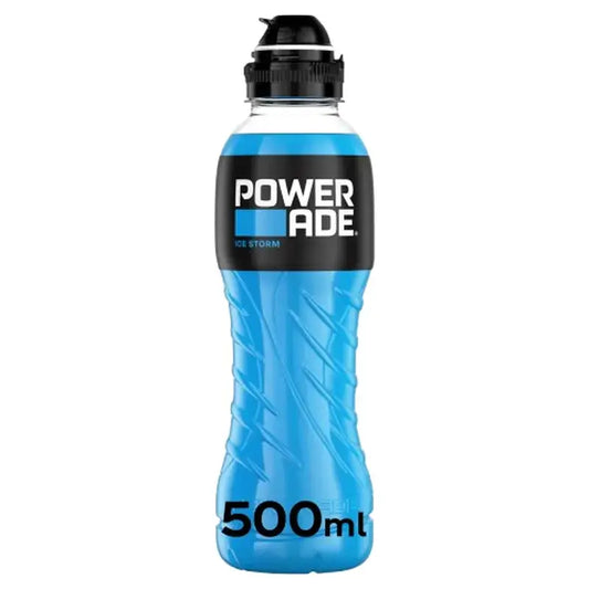 Powerade Ice Storm Sportgetränk zur Flüssigkeitszufuhr, 500 ml