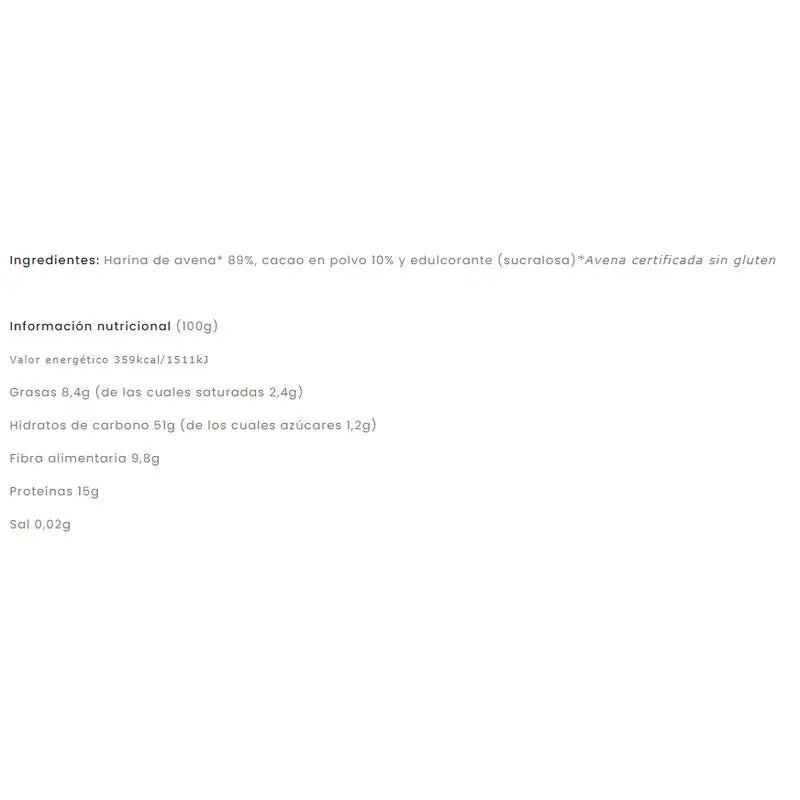 Pr-Ou Haferflocken Kakao-Geschmack 400Gr. Sg