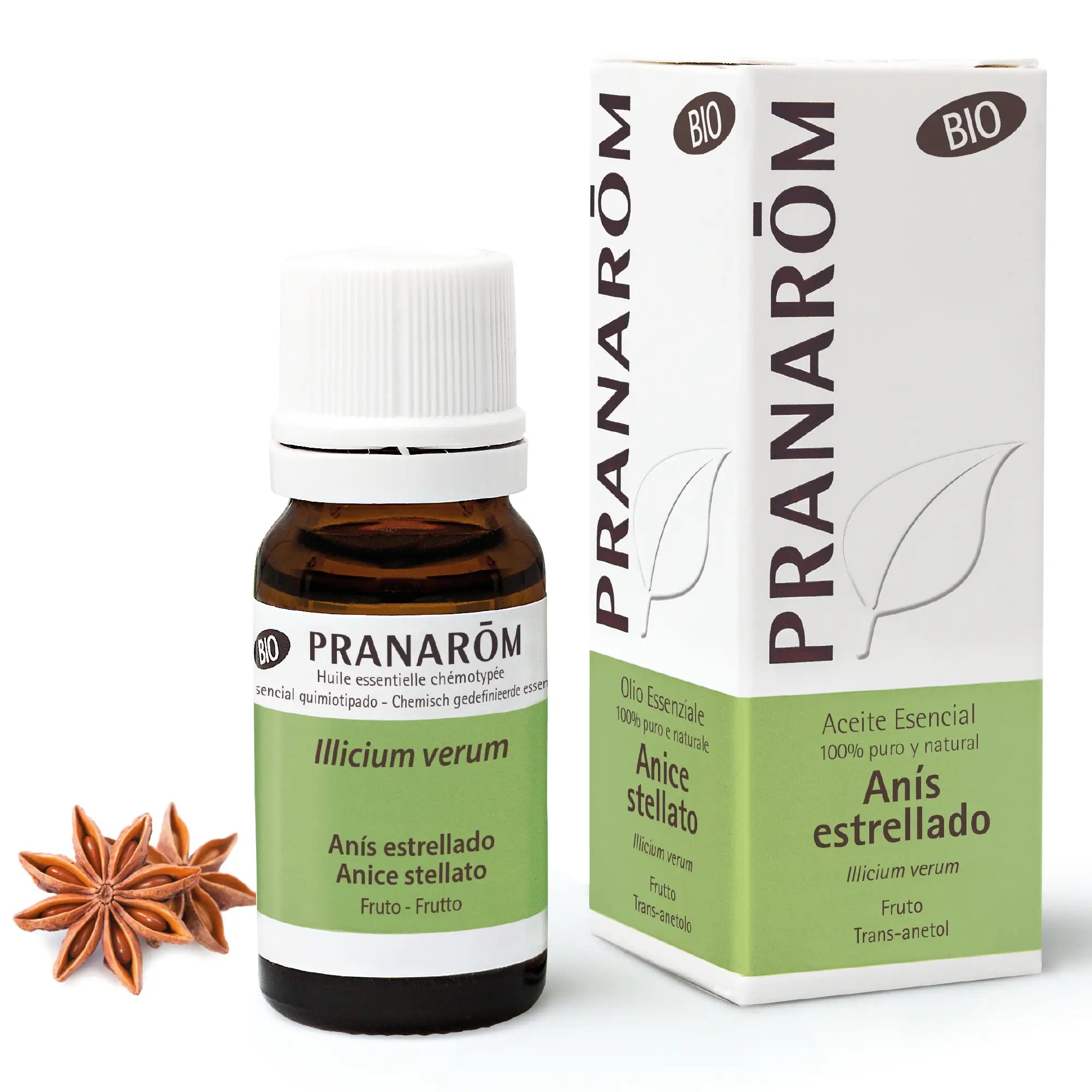 Pranarom Star Anise Essential Oil Bio, 10ml