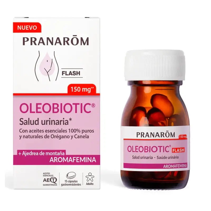 Pranarom Aromafemina Oleobiotic Harnwege Gesundheit 15 Kapseln