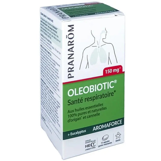 Pranarom Aromaforce Oleobiotic Atemwege Gesundheit, 15 Kapseln
