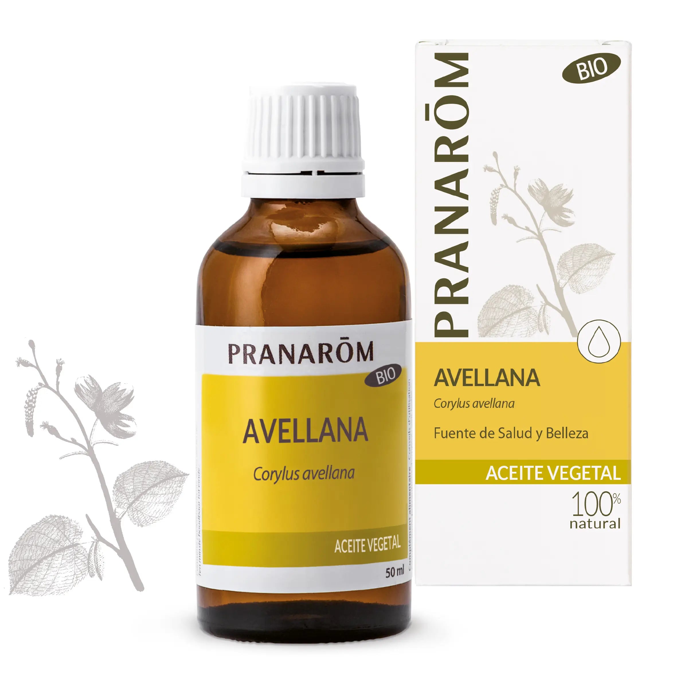 Pranarom Vegetable Oil Hazelnut, 50ml