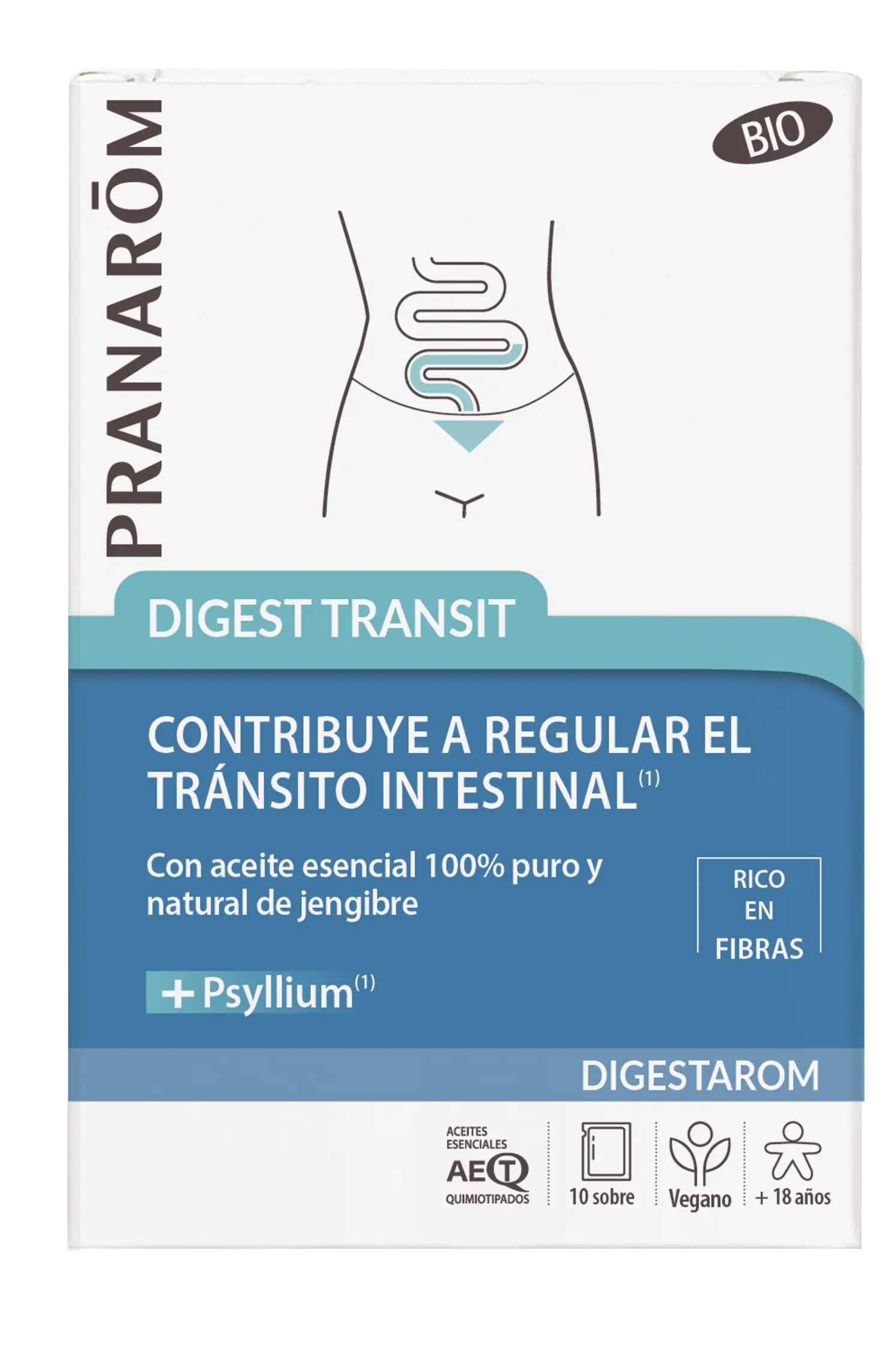Pranarom Digestarom Digest Transit, 10 Beutel