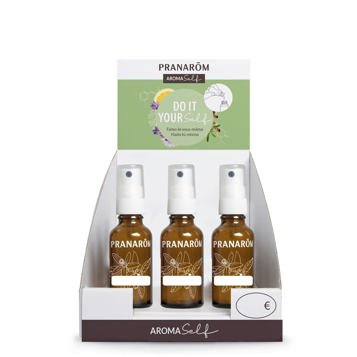Pranarôm Bottle With Spray 30 ml Pack Of 12 Units Complete