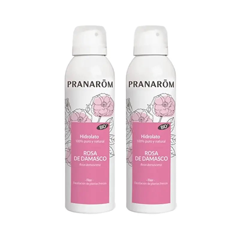 Pranarôm Bio Damaszener Rose Hydrolat, 2X150 Ml