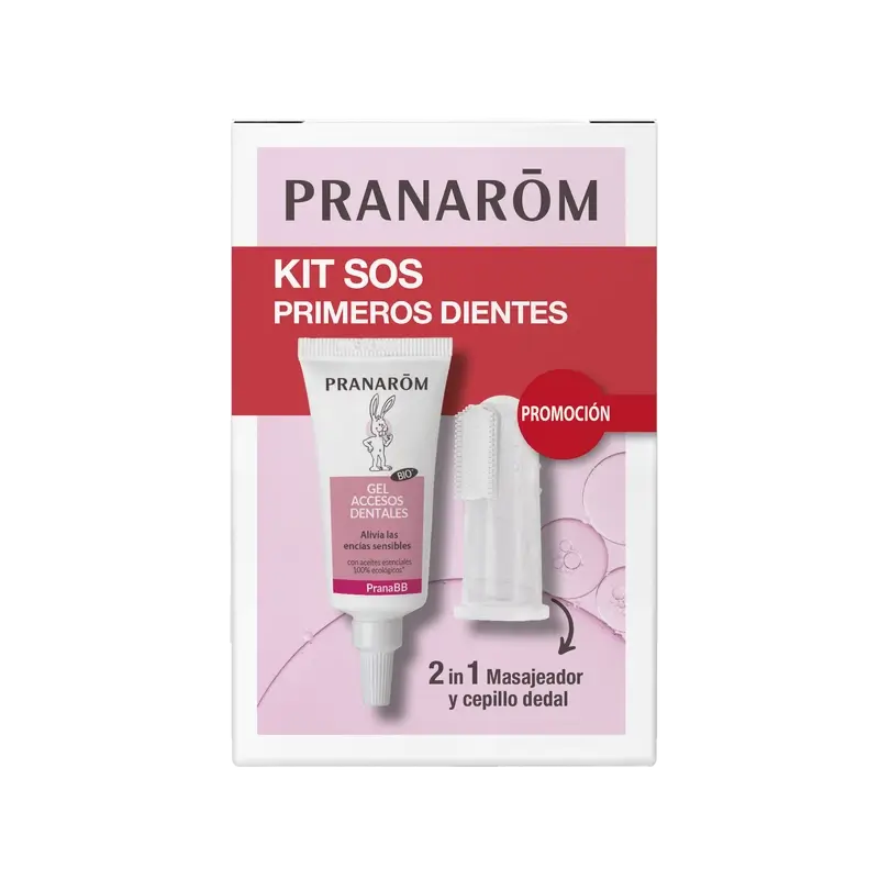 Pranarôm Pranabb Zahngel + Bürste, 15 ml