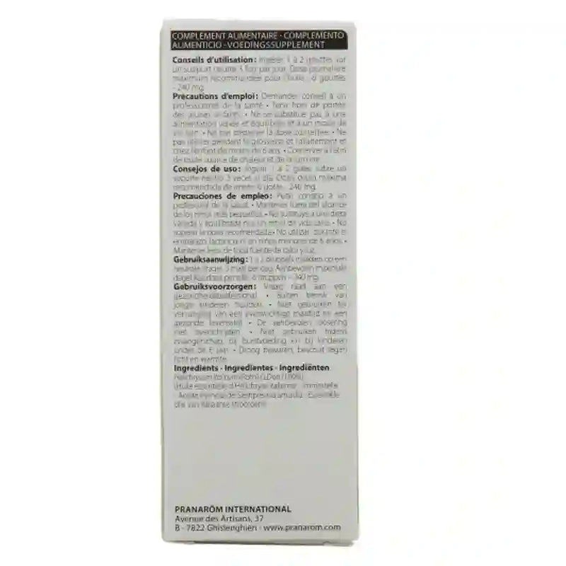 Pranarom Gelb Immortelle Ätherisches Öl, 5ml