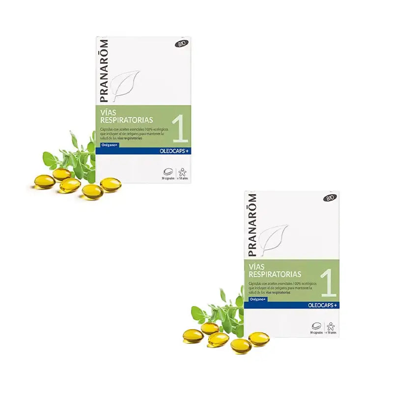 Pranarôm Atemwege Oleocaps+ 1 Oregano, 2X30 Kapseln