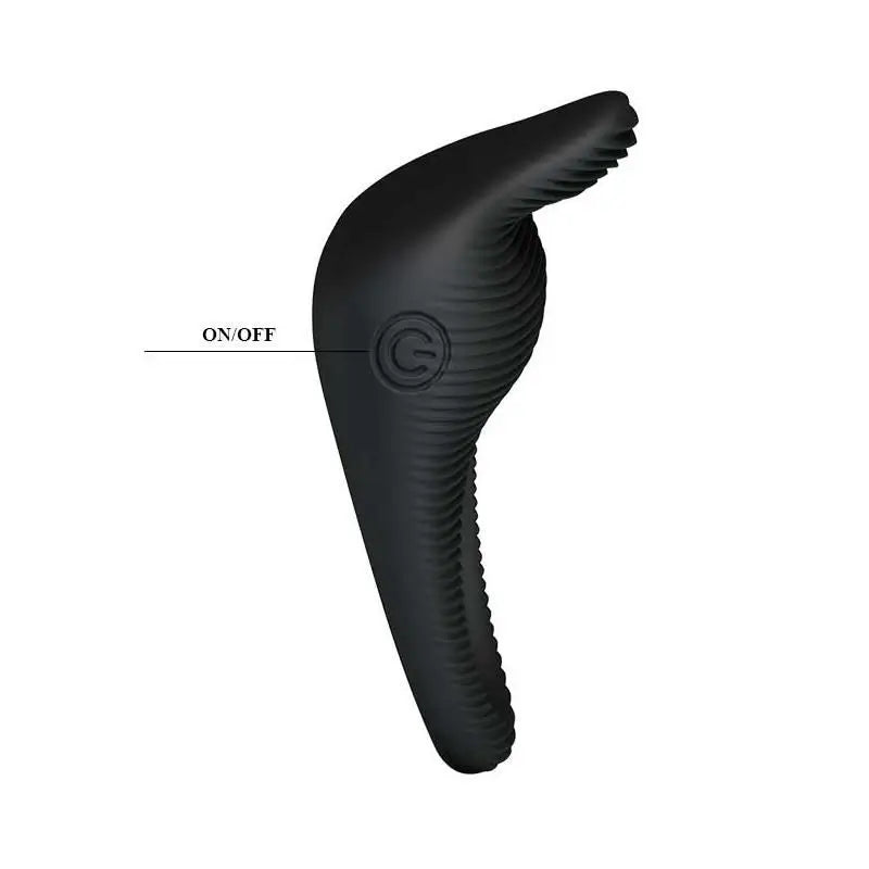 Prettylove Fingerhut Vibrationsring Schwarz
