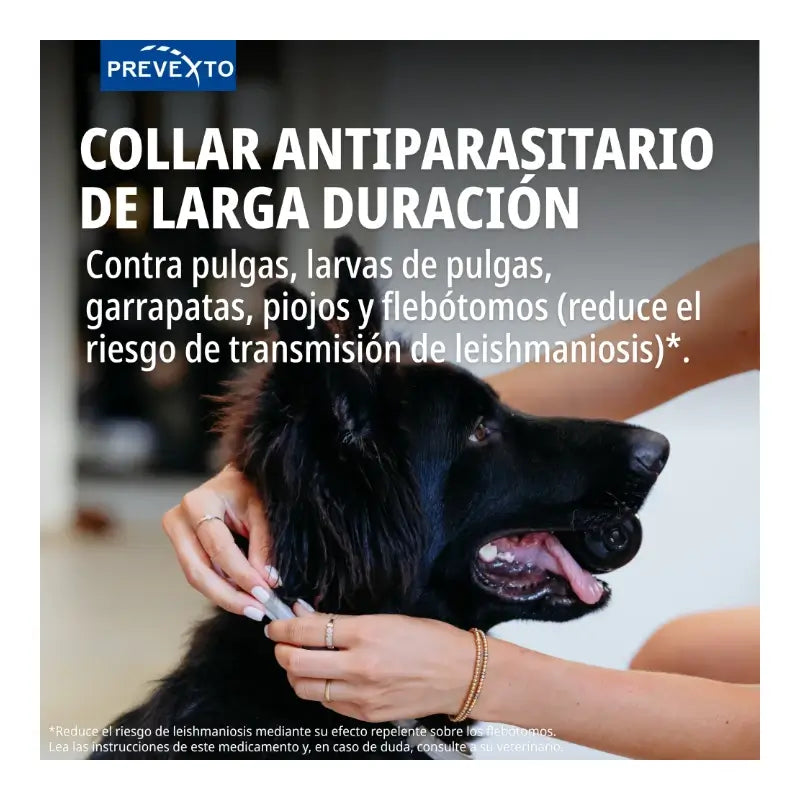 Prevexto-Halsband zur Parasitenbekämpfung für Hunde über 8 kg, 70 cm