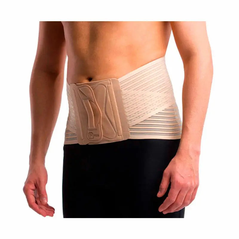 Primspine Care Semi-rigid Lumbosacral Girdle Lumbar Crossover Beige Xs