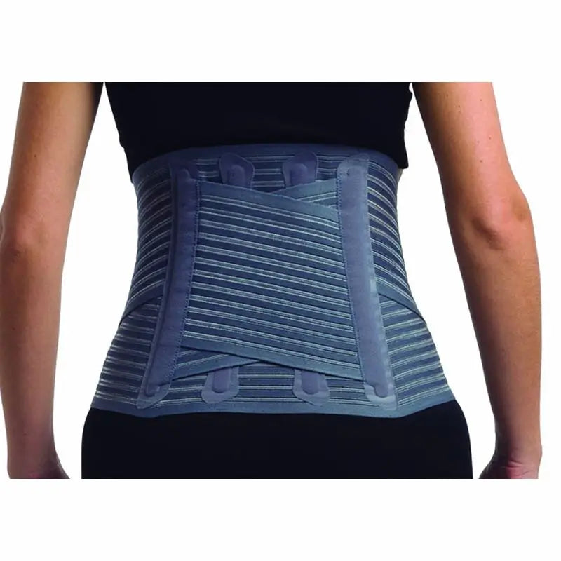 Primspine Care Lumbosacral Support Semi-Rigid Lumbal Crossover Girdle Grau S