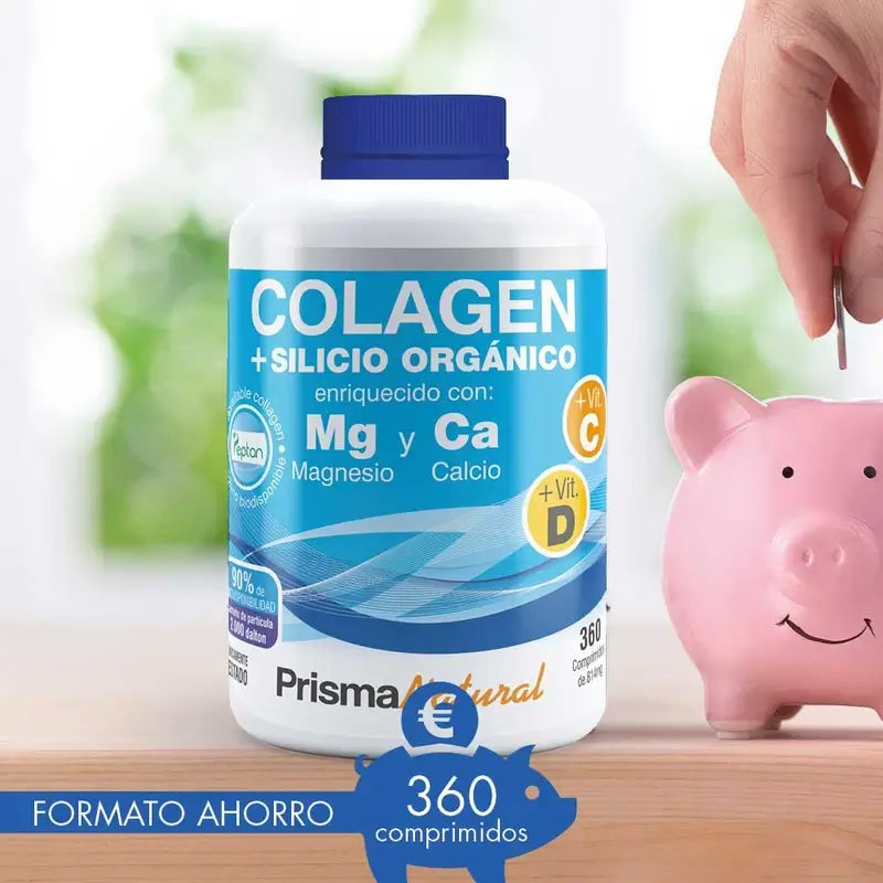 Prisma Natural Peptan Meereskollagen + organisches Silizium, 360 Tabletten