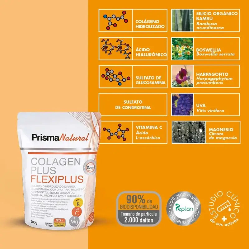 Prisma Natural Doypack Flexy Colageno Plus Marino Peptan, 500 g