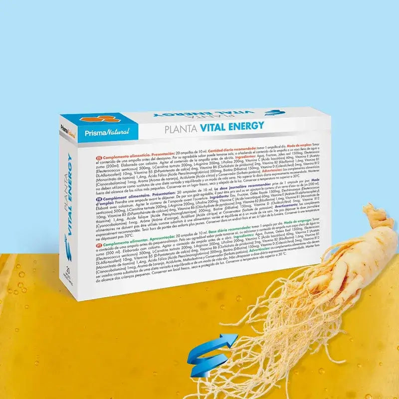 Prisma Natural Plantavital Energy 20 Ampullen x 10 ml