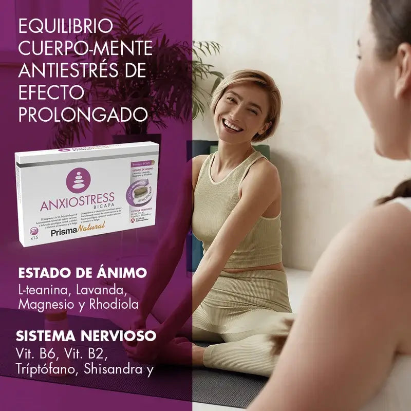 Prisma Natural Anxio-Stress Bicapa, 15 Tabletten