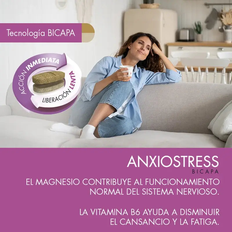 Prisma Natural Anxio-Stress Bicapa, 15 Tabletten
