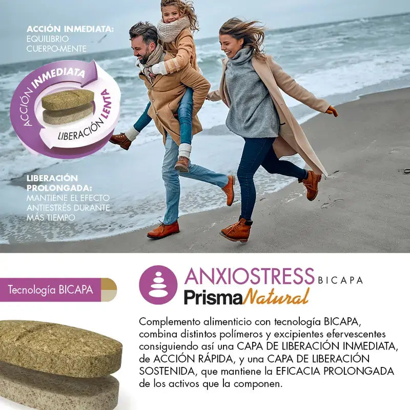 Prisma Natural Anxio-Stress Bicapa, 15 Tabletten