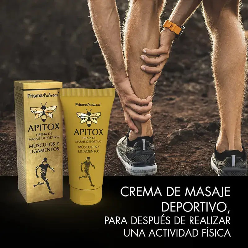 Apitox Sports Muskel- und Bändermassagecreme, 60 ml