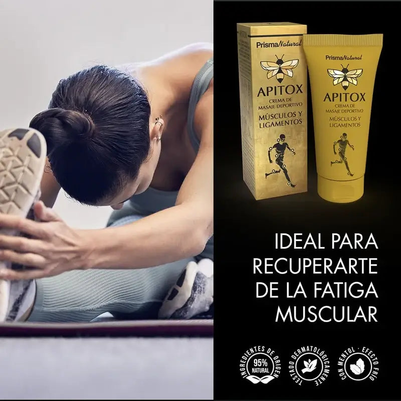 Apitox Sports Muskel- und Bändermassagecreme, 60 ml