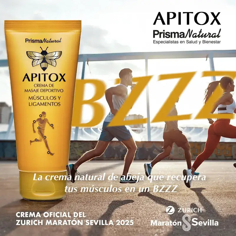 Apitox Sports Muskel- und Bändermassagecreme, 60 ml