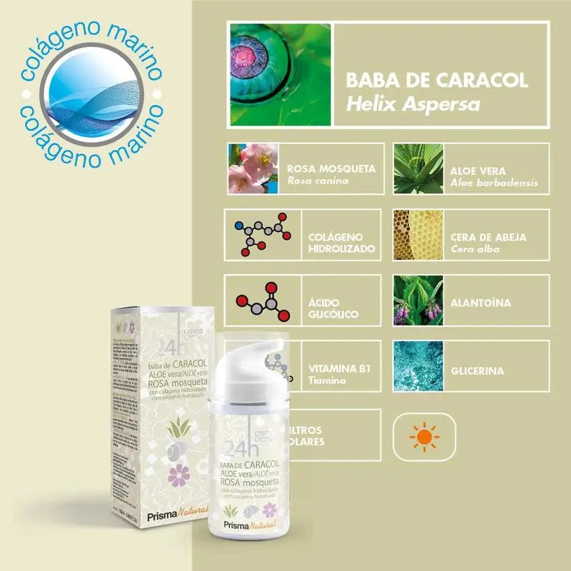 Prisma Naturschneckenschleim-Gesichtscreme, 100 ml