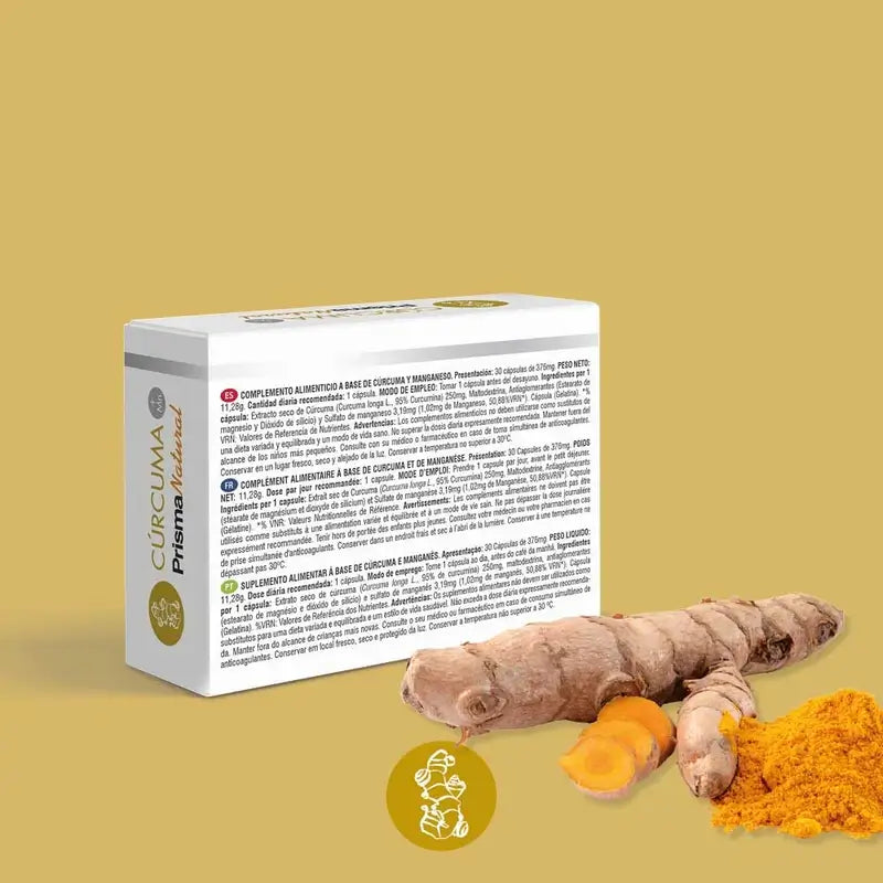 Prisma Natural Curcuma, 30 Kapseln