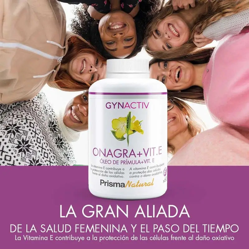 Prisma Natural Gynactiv Nachtkerze + Vitamin E, 60 Perlen