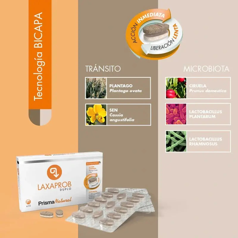 Prisma Natural Laxaprob Bicapa, 15 Tabletten