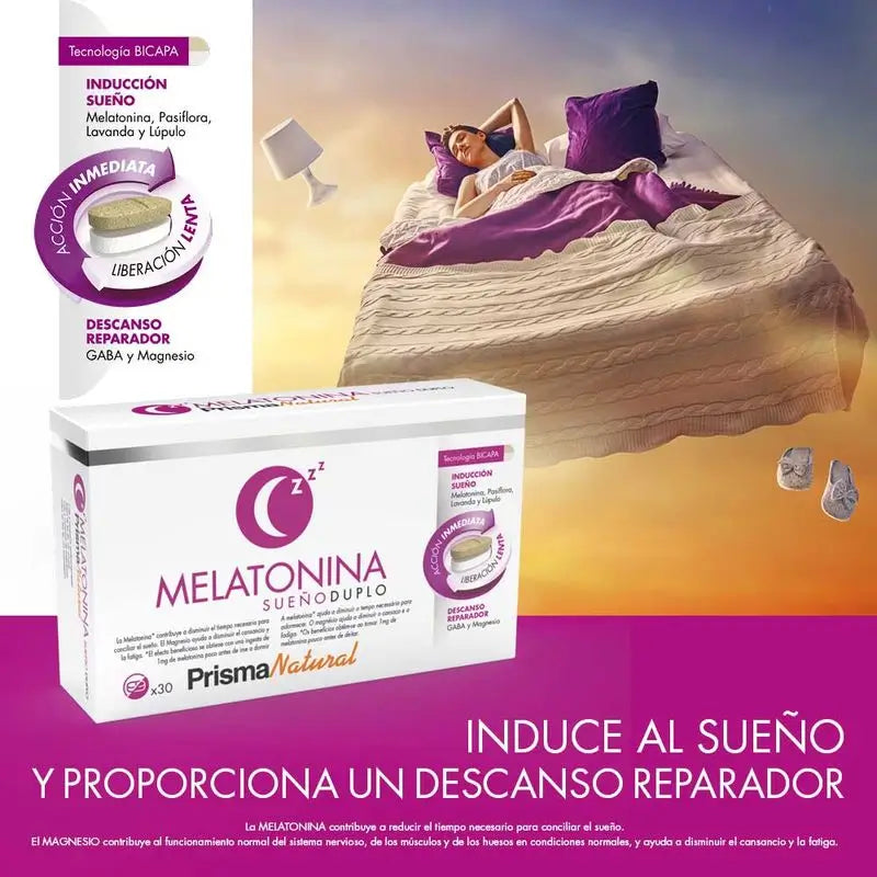 Prisma Natürliches Melatonin Bicapa Sleep, 30 Tabletten