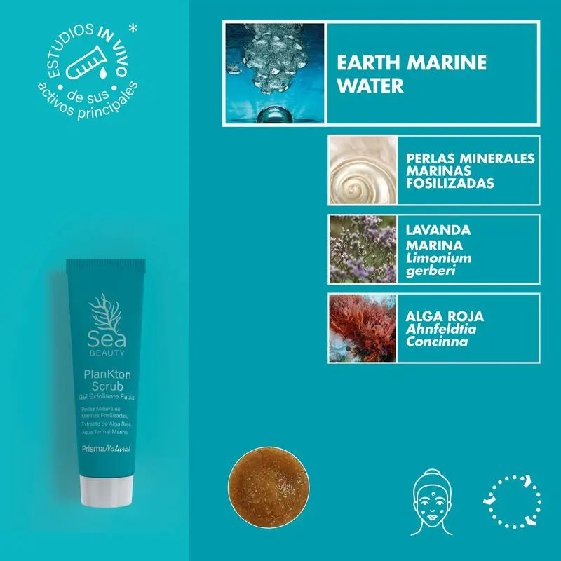 Prisma Natural Sea Beauty Plankton Scrub Peeling-Gel, 50 ml