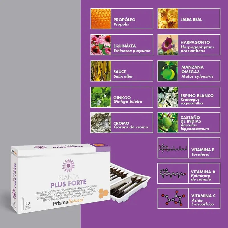 Prisma Natural Plantaplus Forte 20 Ampullen x 10 ml
