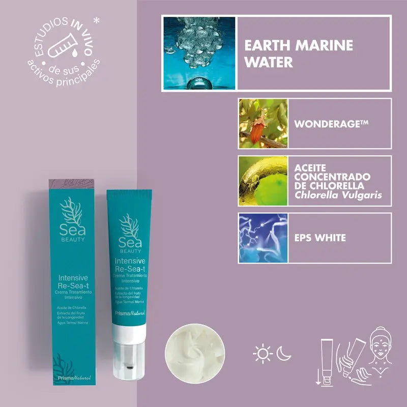 Prisma Natural Sea BeautyIntensive Re-Sea-T Gesichtscreme, 50 ml