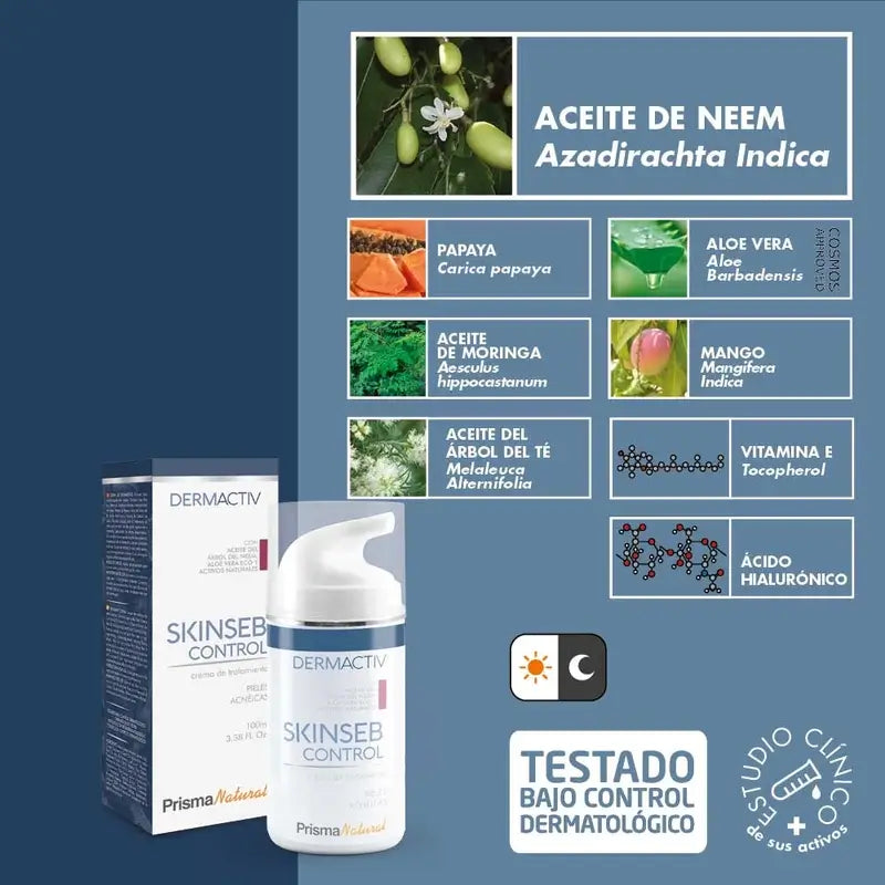 Dermactiv Skinseb Akne Kontrolle, 100 ml