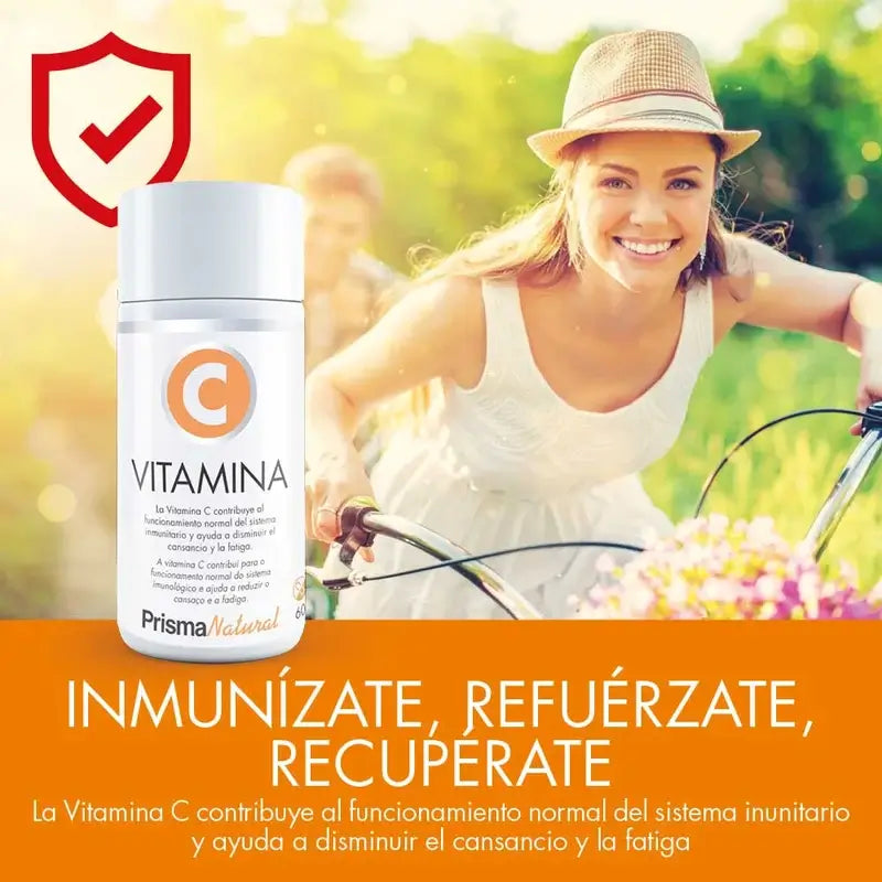 Prisma Natürliches Vitamin C, 60 Kapseln