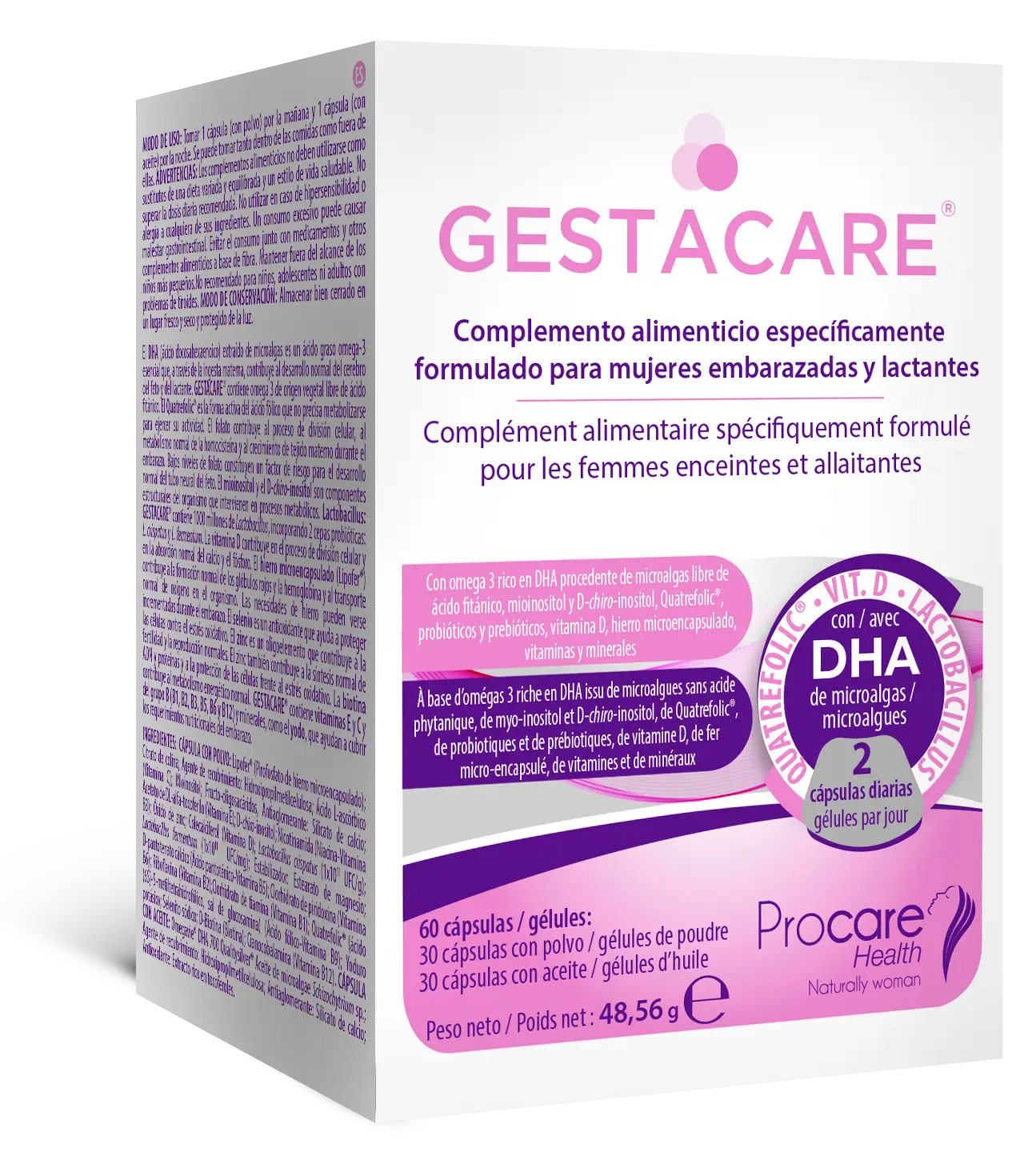 Gestacare, 60 Kapseln